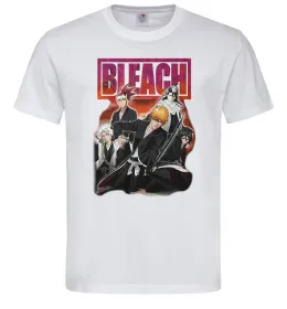 Чоловіча футболка Бліч маска Чорний фото