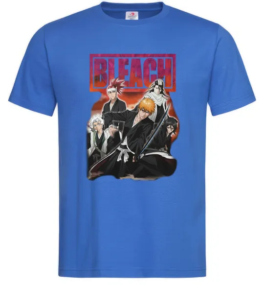 Чоловіча футболка Bleach Яскраво-синій фото