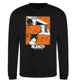 Свитшот Bleach thousand year Черный фото