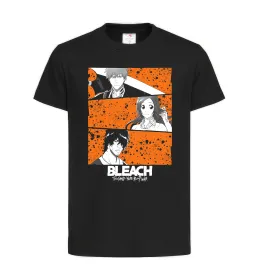 Дитяча футболка Bleach thousand year Чорний фото