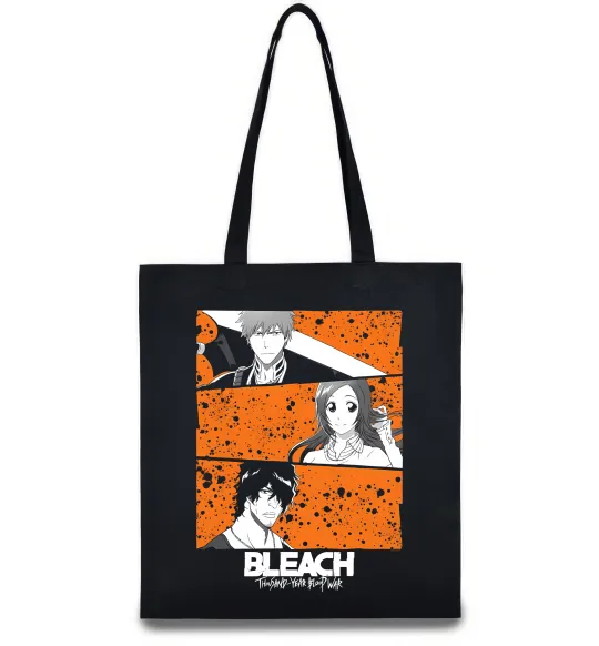Еко-сумка Bleach thousand year Чорний фото