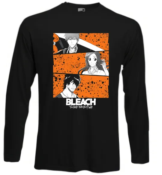 Лонгслів Bleach thousand year Чорний фото