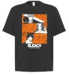 Футболка Оверсайз Bleach thousand year Чорний Футболка Оверсайз Bleach thousand year Чорний фото