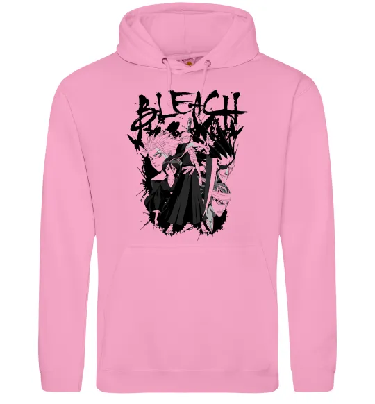 Женская толстовка (худи) Бліч Розовый фото