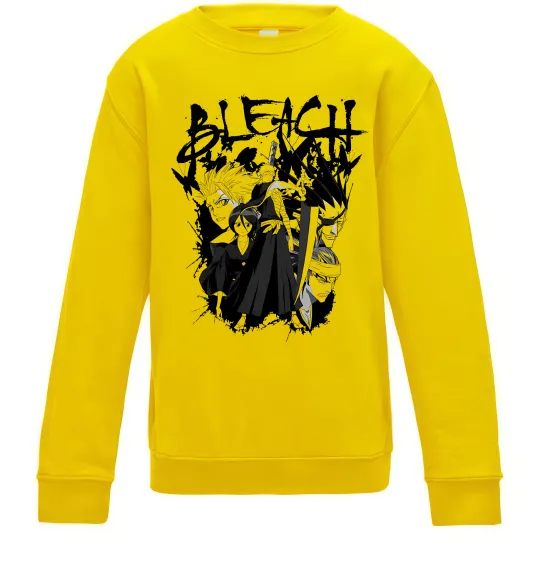 Дитячий світшот Бліч Сонячно жовтий фото