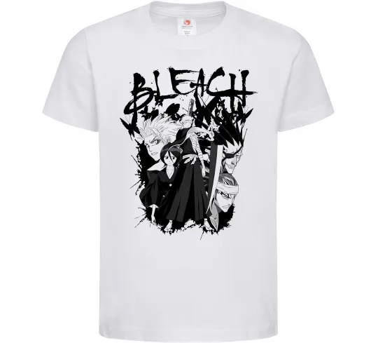 Дитяча футболка Бліч Білий фото