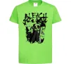 Дитяча футболка Бліч Лаймовий фото