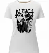 Жіноча преміум футболка Бліч Білий фото