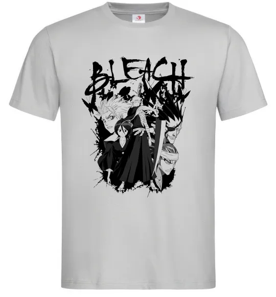 Чоловіча футболка Бліч Сірий фото