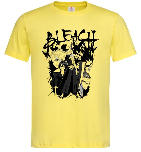 Чоловіча футболка Бліч Лимонний фото