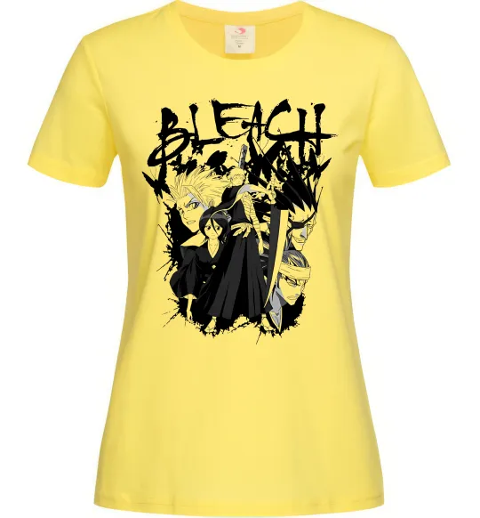 Жіноча футболка Бліч Лимонний фото