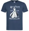 Чоловіча футболка Bleach get in touch Темно-синій фото