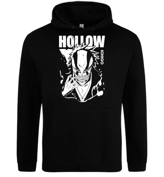 Чоловіча толстовка (худі) Ichigo Hollow Чорний фото