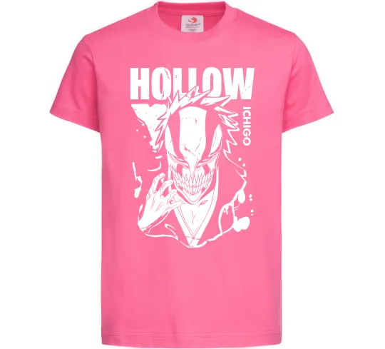 Дитяча футболка Ichigo Hollow Яскраво-рожевий фото