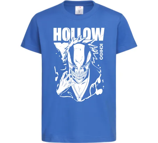 Дитяча футболка Ichigo Hollow Яскраво-синій фото