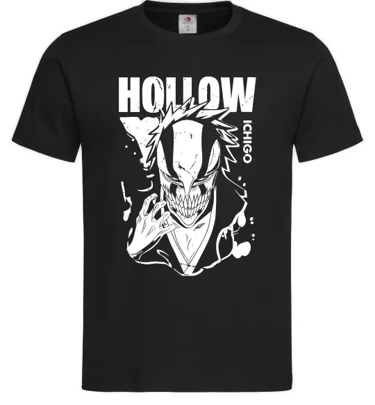 Чоловіча футболка Ichigo Hollow Чорний фото