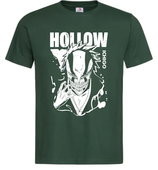 Чоловіча футболка Ichigo Hollow Темно-зелений фото