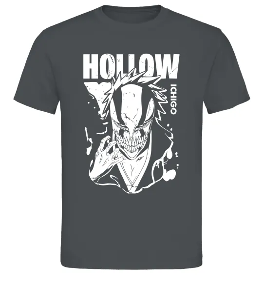Чоловіча футболка Ichigo Hollow Графіт фото