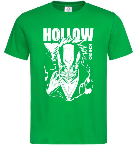 Чоловіча футболка Ichigo Hollow Зелений фото