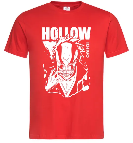 Чоловіча футболка Ichigo Hollow Червоний фото
