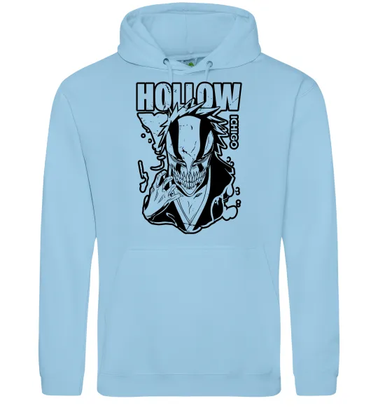 Мужская толстовка (худи) Ichigo Hollow Голубой фото