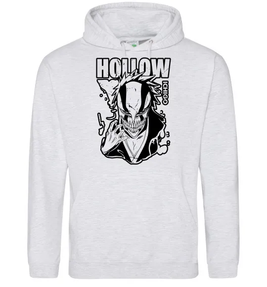 Жіноча толстовка (худі) Ichigo Hollow Сірий меланж фото