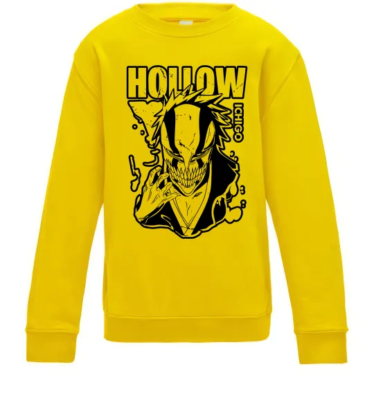 Дитячий світшот Ichigo Hollow Сонячно жовтий фото