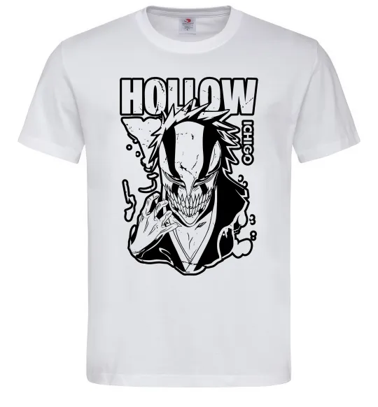 Чоловіча футболка Ichigo Hollow Білий фото