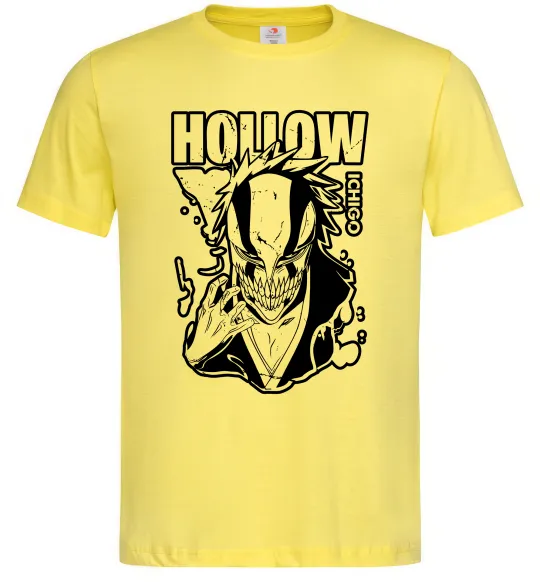 Чоловіча футболка Ichigo Hollow Лимонний фото