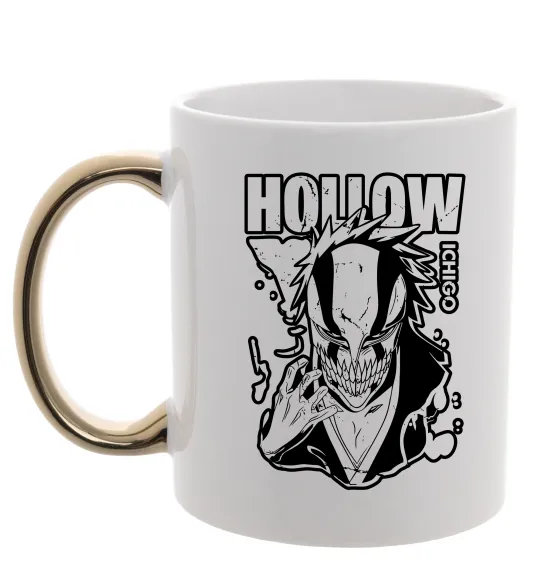 Чашка з кольоровою ручкою Ichigo Hollow Золото фото