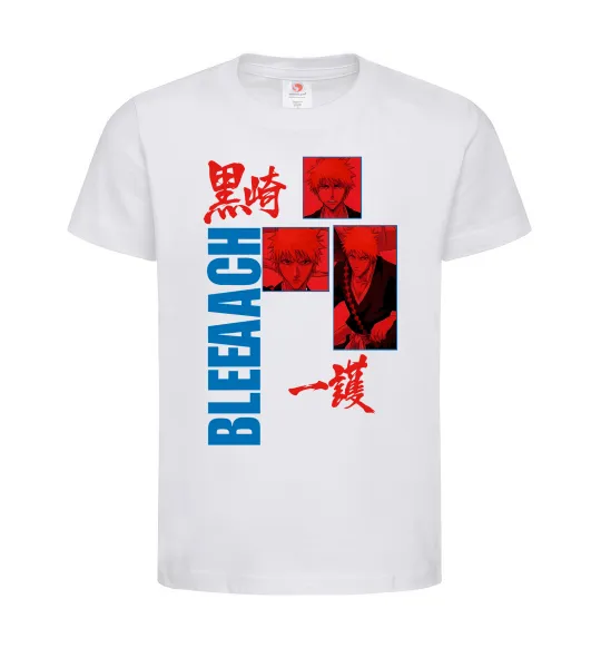 Детская футболка Ichigo Bleach Белый фото