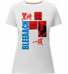 Жіноча преміум футболка Бліч Білий фото