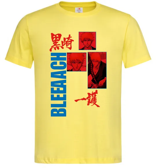 Чоловіча футболка Ichigo Bleach Лимонний фото
