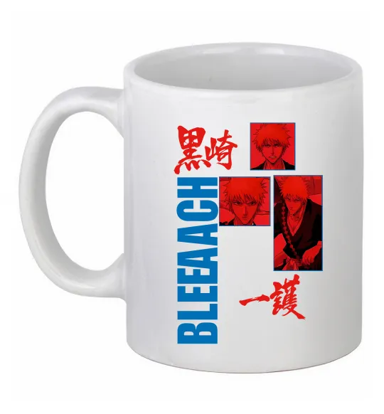 Чашка керамічна Ichigo Bleach Білий фото
