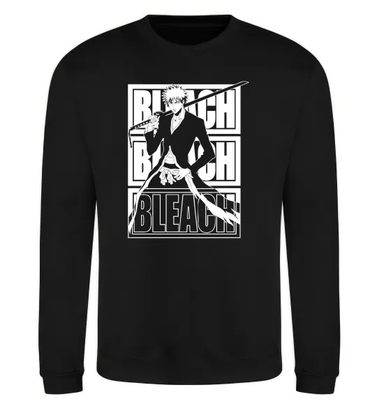 Свитшот Bleach Kurosaki Ichigo Черный фото