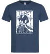 Чоловіча футболка Bleach Kurosaki Ichigo Темно-синій фото