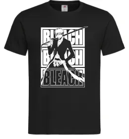 Чоловіча футболка Бліч маска Чорний фото