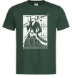 Чоловіча футболка Bleach Kurosaki Ichigo Темно-зелений фото