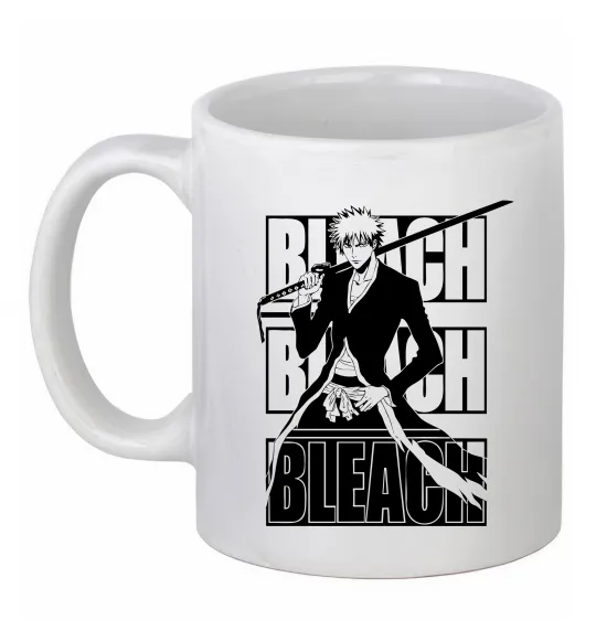 Чашка керамічна Bleach Kurosaki Ichigo Білий фото