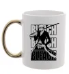 Чашка з кольоровою ручкою Bleach Kurosaki Ichigo Золото фото