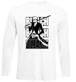 Лонгслів Bleach Kurosaki Ichigo Білий фото
