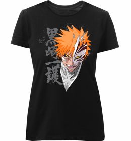 Жіноча преміум футболка Бліч маска Жіноча преміум футболка Бліч маска