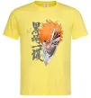 Чоловіча футболка Бліч маска Лимонний фото