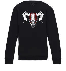 Дитячий світшот Бліч маска Чорний фото