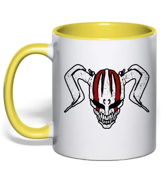 Чашка с цветной ручкой Bleach Vasto lorde Лимонный фото