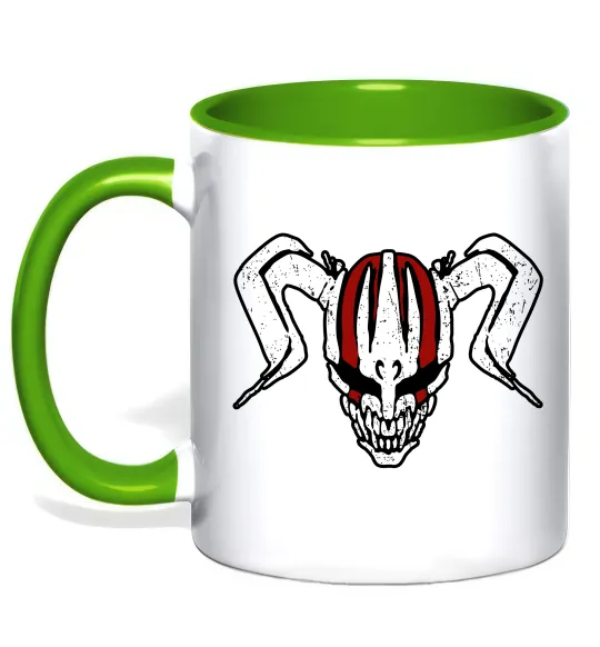 Чашка з кольоровою ручкою Bleach Vasto lorde Зелений фото