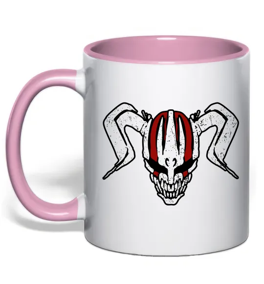 Чашка з кольоровою ручкою Bleach Vasto lorde Ніжно рожевий фото