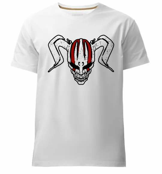 Чоловіча преміум футболка Bleach Vasto lorde Білий фото