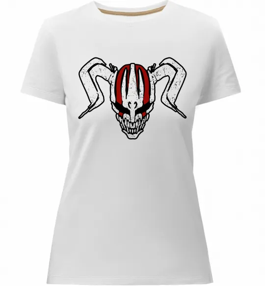 Жіноча преміум футболка Bleach Vasto lorde Білий фото