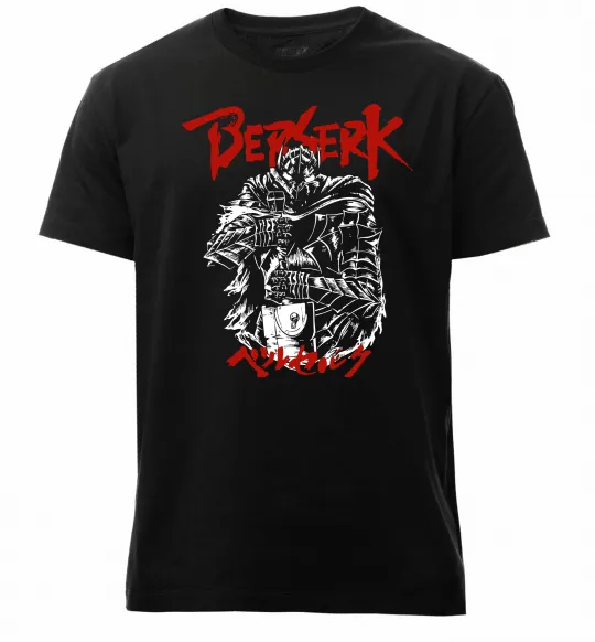 Мужская премиум футболка Berserk armor Черный фото